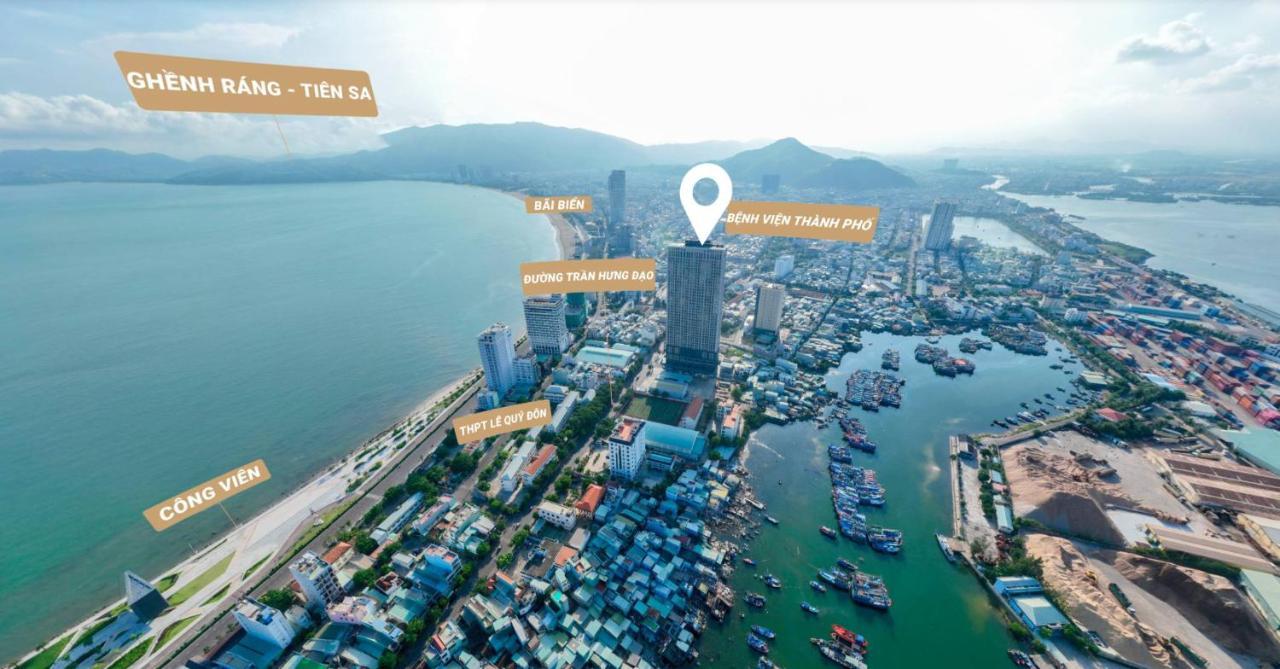 Can Ho Cao Cap Altara Serviced Residences Куи Нхон Екстериор снимка